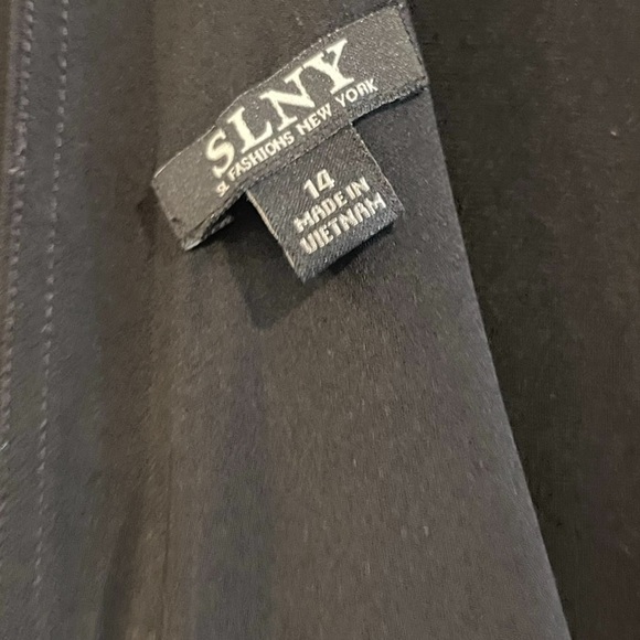 Chic Sleeveless High-Low Floral Dress with Sash Ties Size 14 - Picture 2 of 3